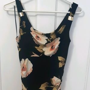 Floral print dress